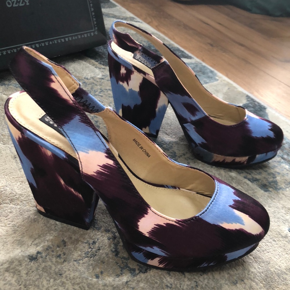 Deena & Ozzy platform slingbacks - Picture 2 of 4